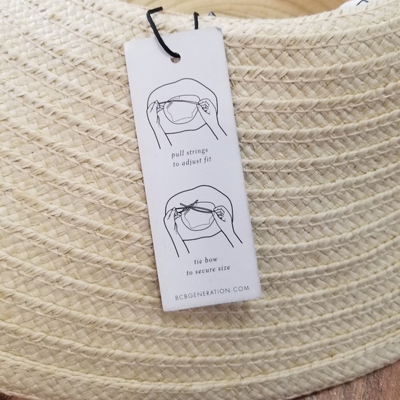 NWT BCBGeneration Pom Pom Floppy Sun Hat - Picture 4 of 6